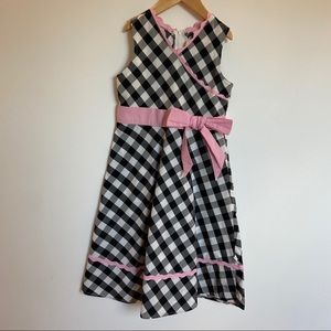 American Girl Bitty Baby Gingham Plaid Party Dress